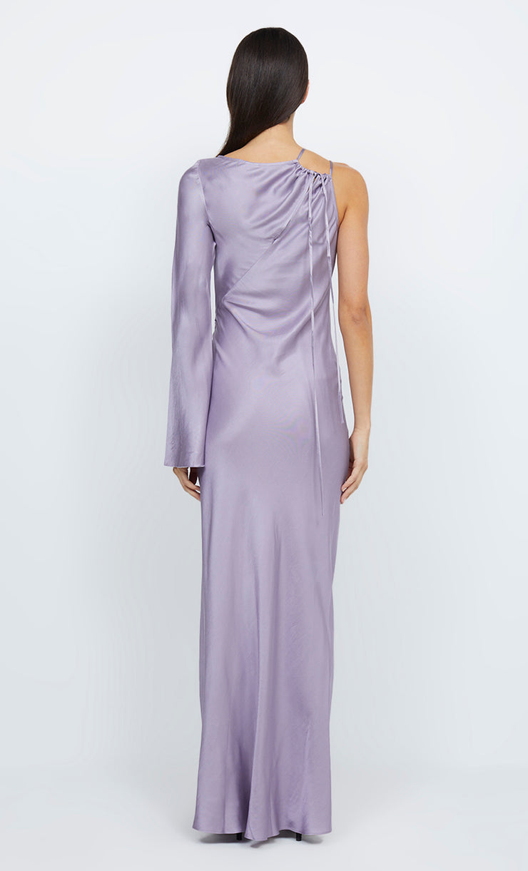 KAI ASYM MAXI DRESS - ASH LILAC