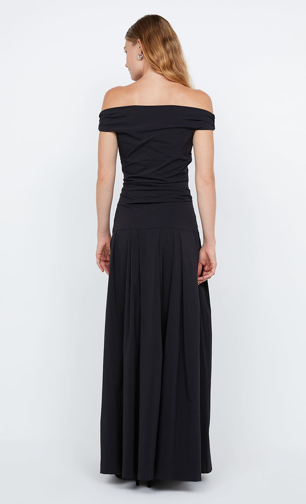 APOLLINE MAXI DRESS - BLACK