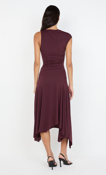 bec and bridge matilde asym midi dress NARA ASYM MIDI DRESS