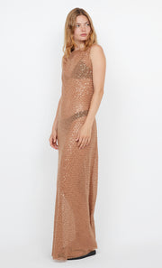 MARGOT MAXI DRESS - CAMEL