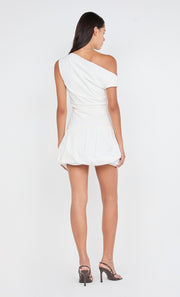 ANGELINA BUBBLE MINI DRESS - IVORY