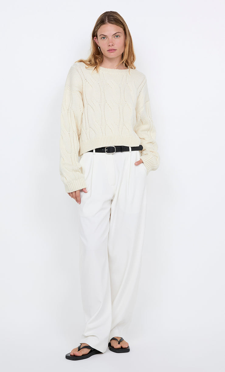 JACI PANT - WHITE