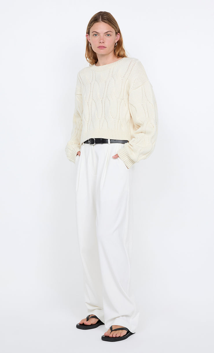 JACI PANT - WHITE