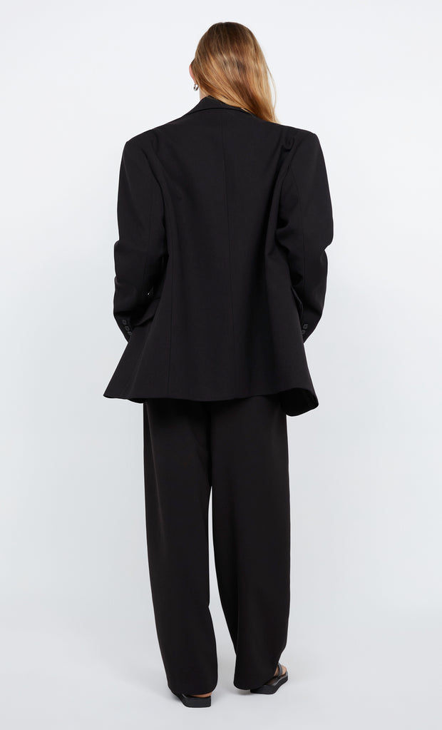 DOMINIK BOXER PANT - BLACK/WHITE