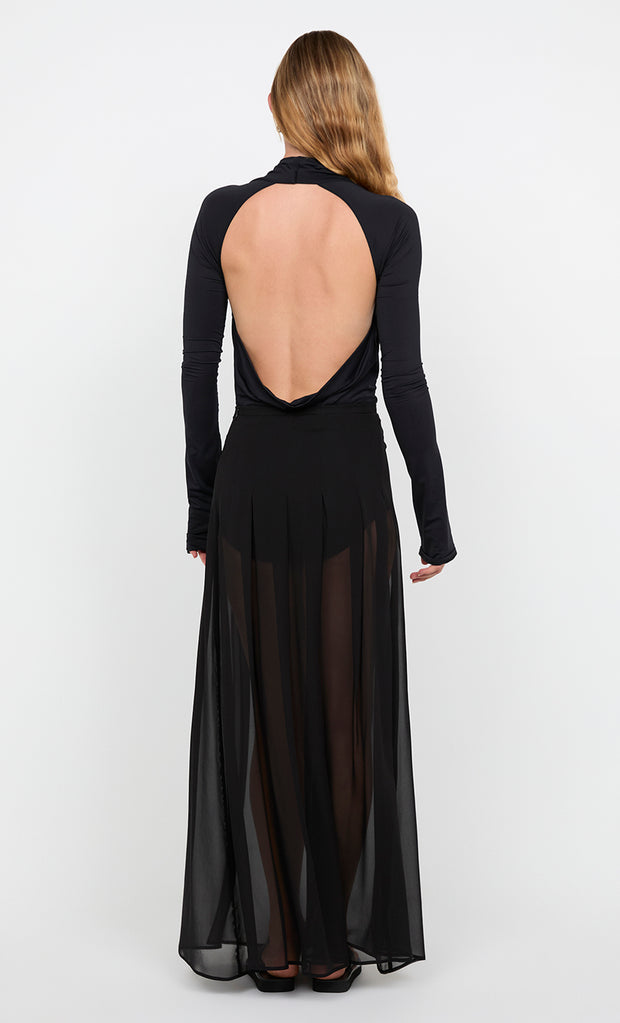 FILIPPA MAXI SKIRT - BLACK