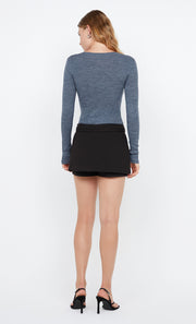 JONI BODYSUIT - GREY MARLE