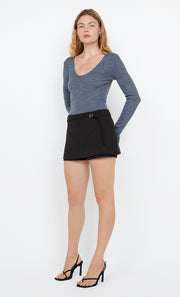 JONI BODYSUIT - GREY MARLE