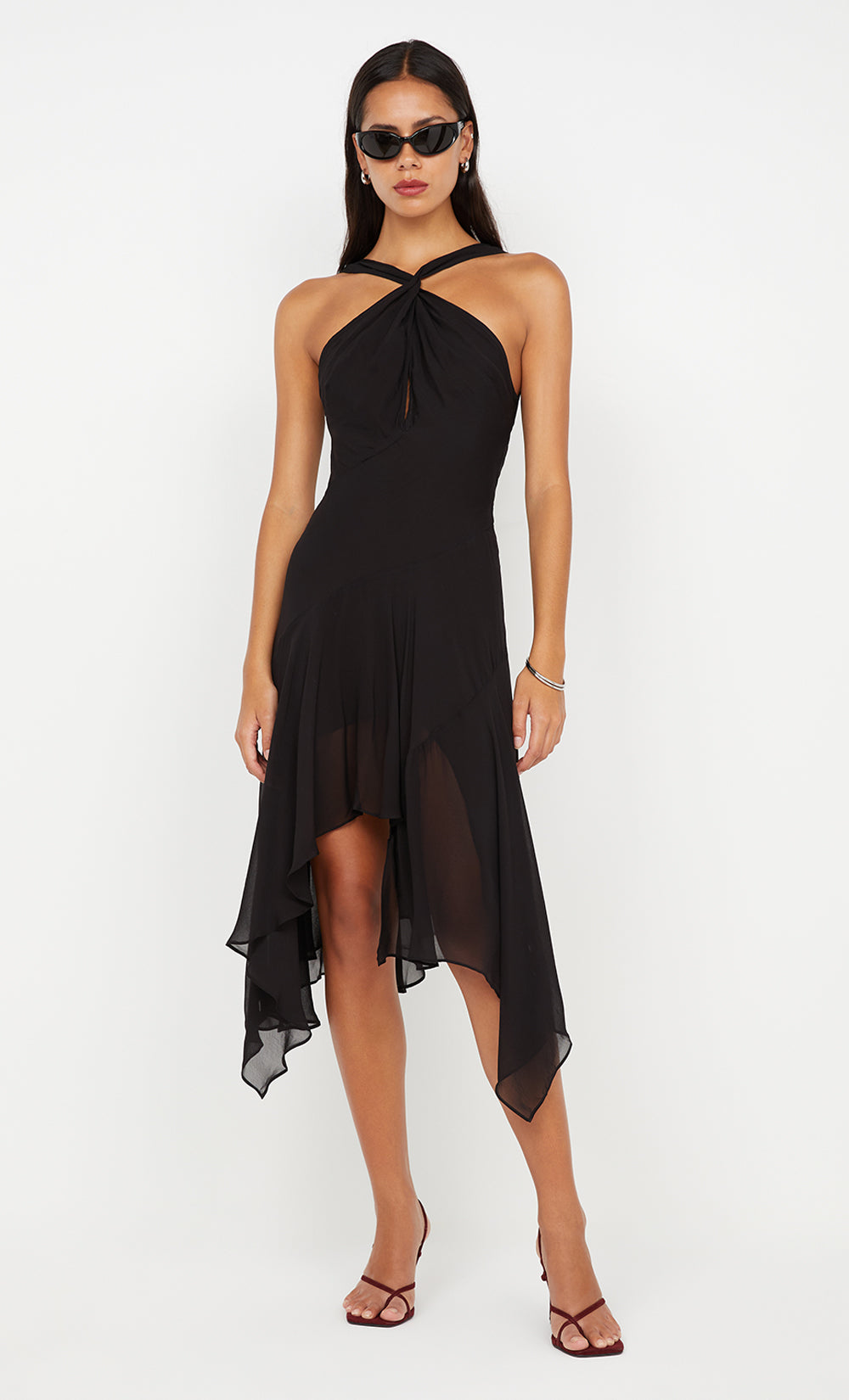 送料無料の商品 in Dress Halter Aida Black US BRIDGE + BEC – BRIDGE + BEC - スーツ・フォーマル・ドレス