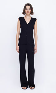 Amalfi Knit Vest in Black by Bec + Bridge