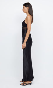ASHTON CUT OUT MAXI DRESS - BLACK