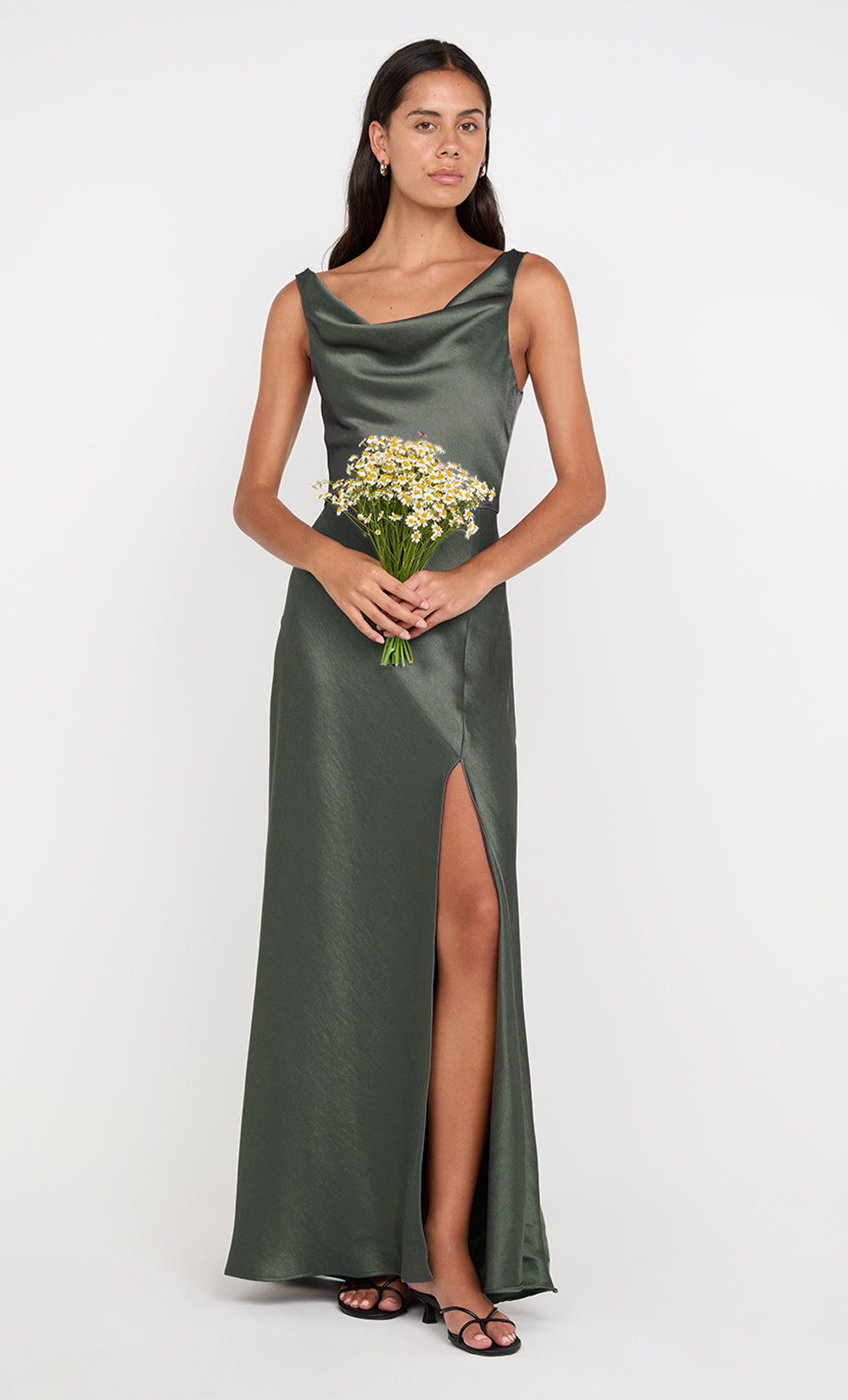 Austen Cowl Neck Maxi Dress in Dark Willow - Bec + Bridge 14 Austen Cowl Neck Maxi Dress in Dark Willow - Bec + Bridge 14