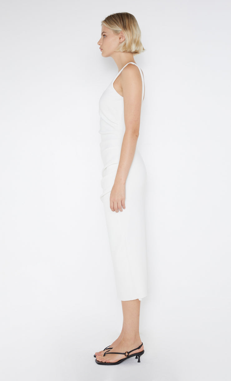 Be Mine Square Neck Dress in Ivory by Bec + Bridge