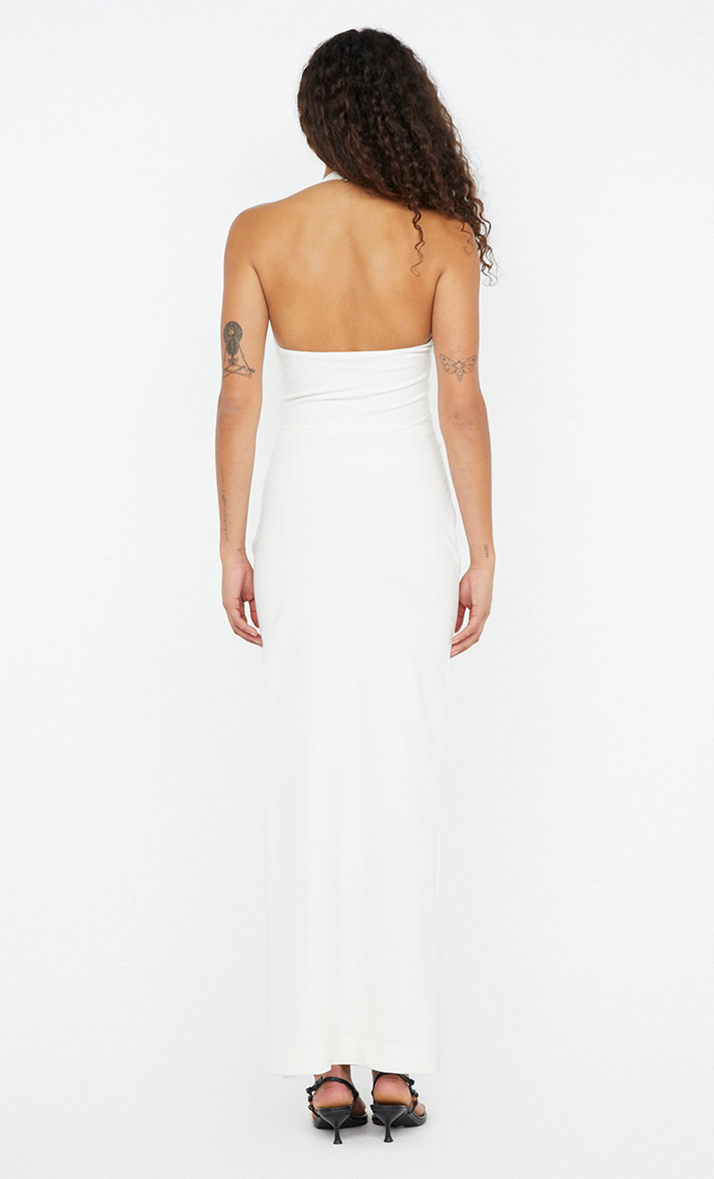 Brynn Halter Midi Dress in White - BEC + BRIDGE 6 Brynn Halter Midi Dress in White - BEC + BRIDGE 6