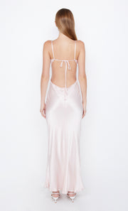 Cedar City Formal Maxi Dress in Blush Pink by Bec + Bridge