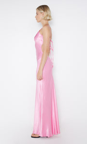 Cedar City Maxi Formal Dress Backless in Candy Pink by Bec + Bridge