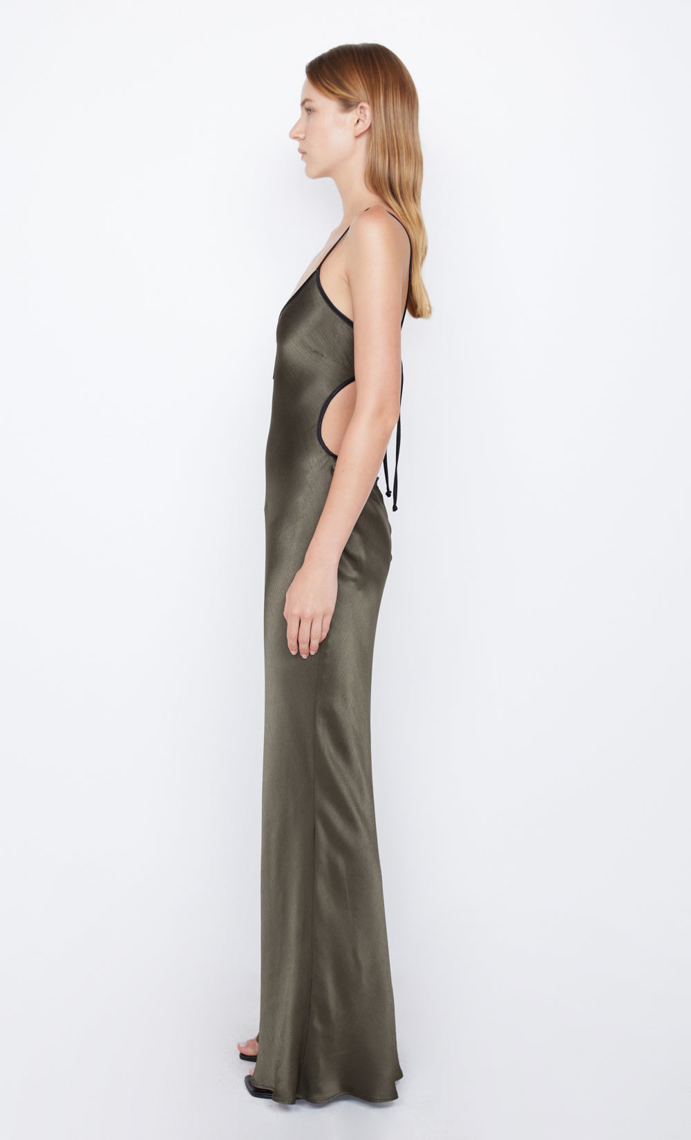Cedar City Maxi Dress in Dark Willow/Black - BEC + BRIDGE 10 Cedar City Maxi Dress in Dark Willow/Black - BEC + BRIDGE 10