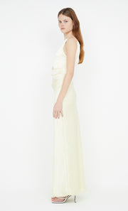 The Dreamer Maxi bridesmaid Dress in Ice Yellow by Bec + Bridge