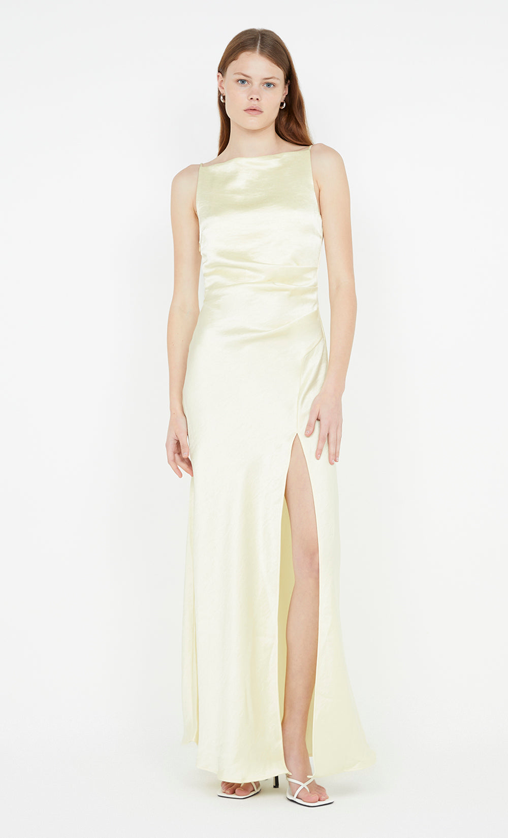 Dreamer Maxi Dress in Ice Yellow - BEC + BRIDGE – BEC + BRIDGE US