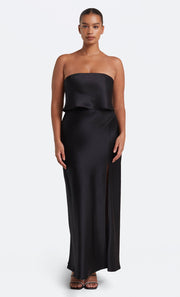 the dreamer strapless top black