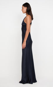 THE DREAMER V NECK DRESS - INK