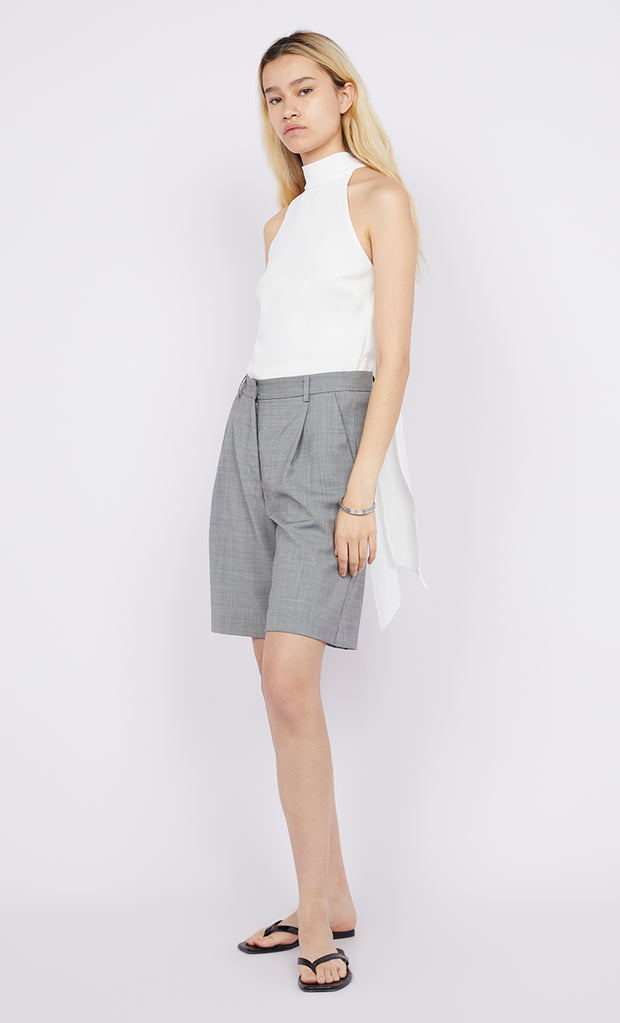 Elain Racer Top in White by Bec + Bridge