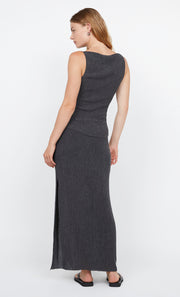 Elena Maxi Skirt in Charcoal by Bec + Bridge