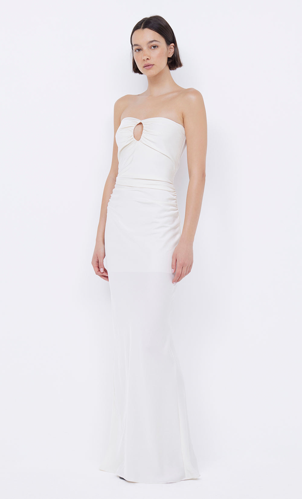 Bec and bridge white strapless dress outlet
