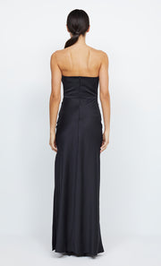 Eternity Strapless Maxi Prom Bridesmaid Dress in Black by Bec + Bridge