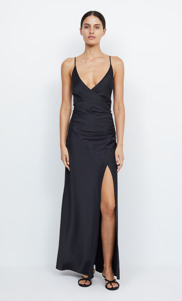 chinese dress ladies The Dreamer Maxi Dress in Black