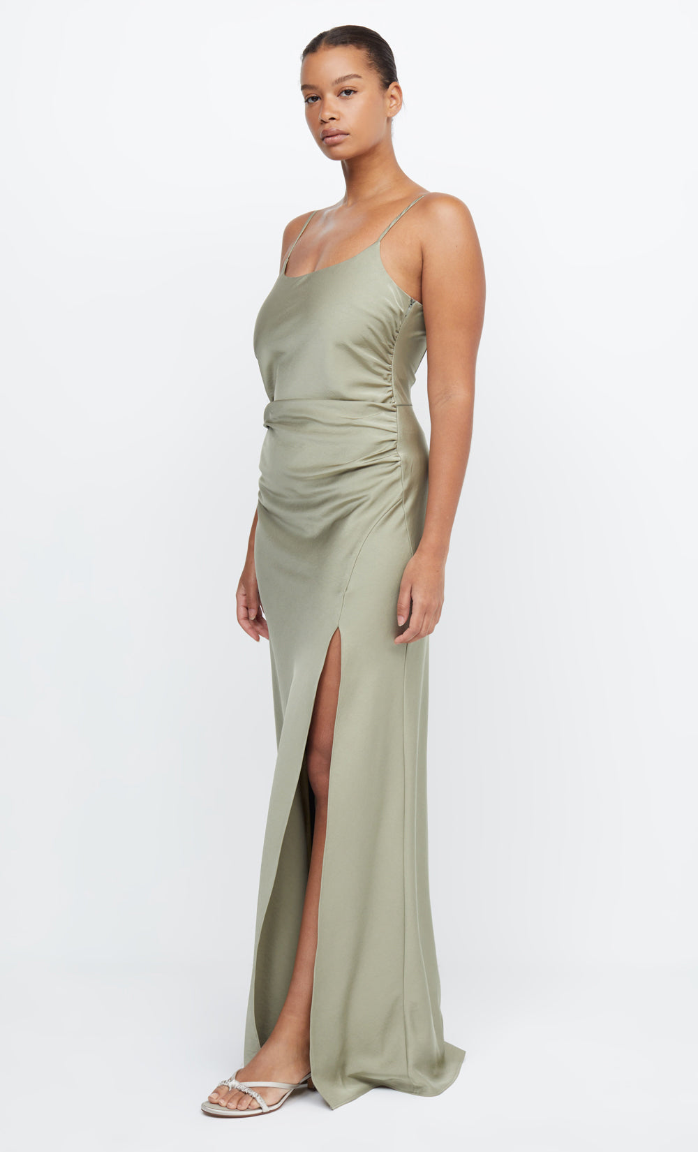 Eternity Scoop Maxi Dress in Sage - BEC + BRIDGE BEC + BRIDGE US Eternity Scoop Maxi Dress in Sage - BEC + BRIDGE BEC + BRIDGE US