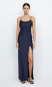 Eternity Scoop Neck Bridesmaid Prom Dress in Navy Ink by Bec + Bridge