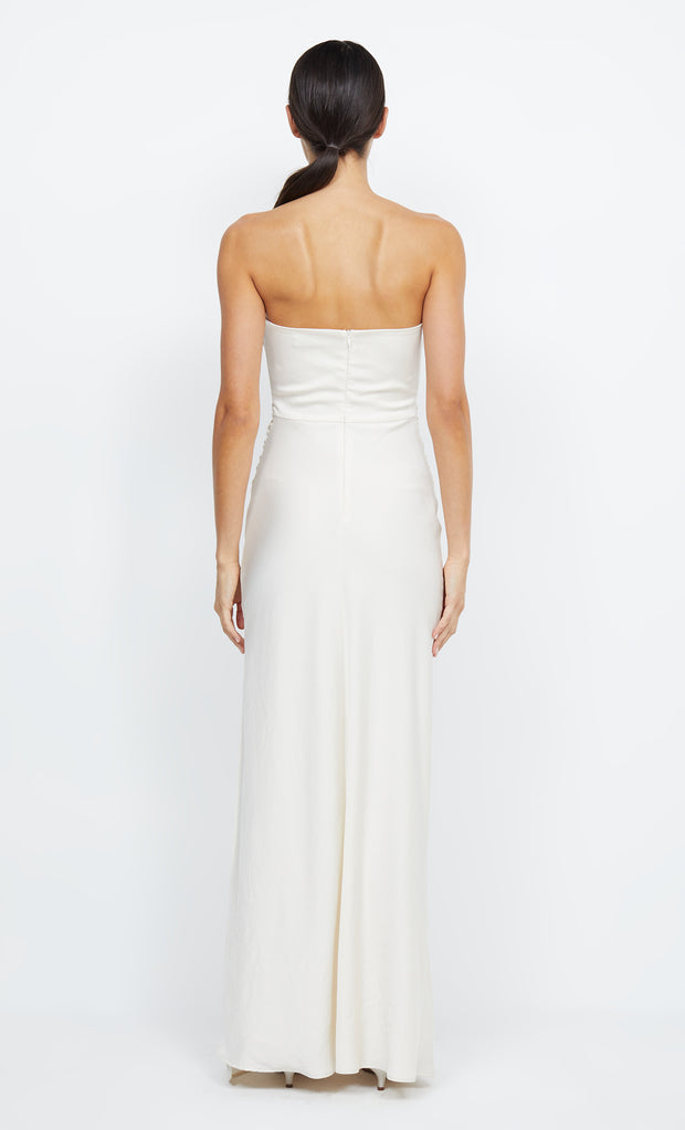 ETERNITY STRAPLESS MAXI  - CREAM