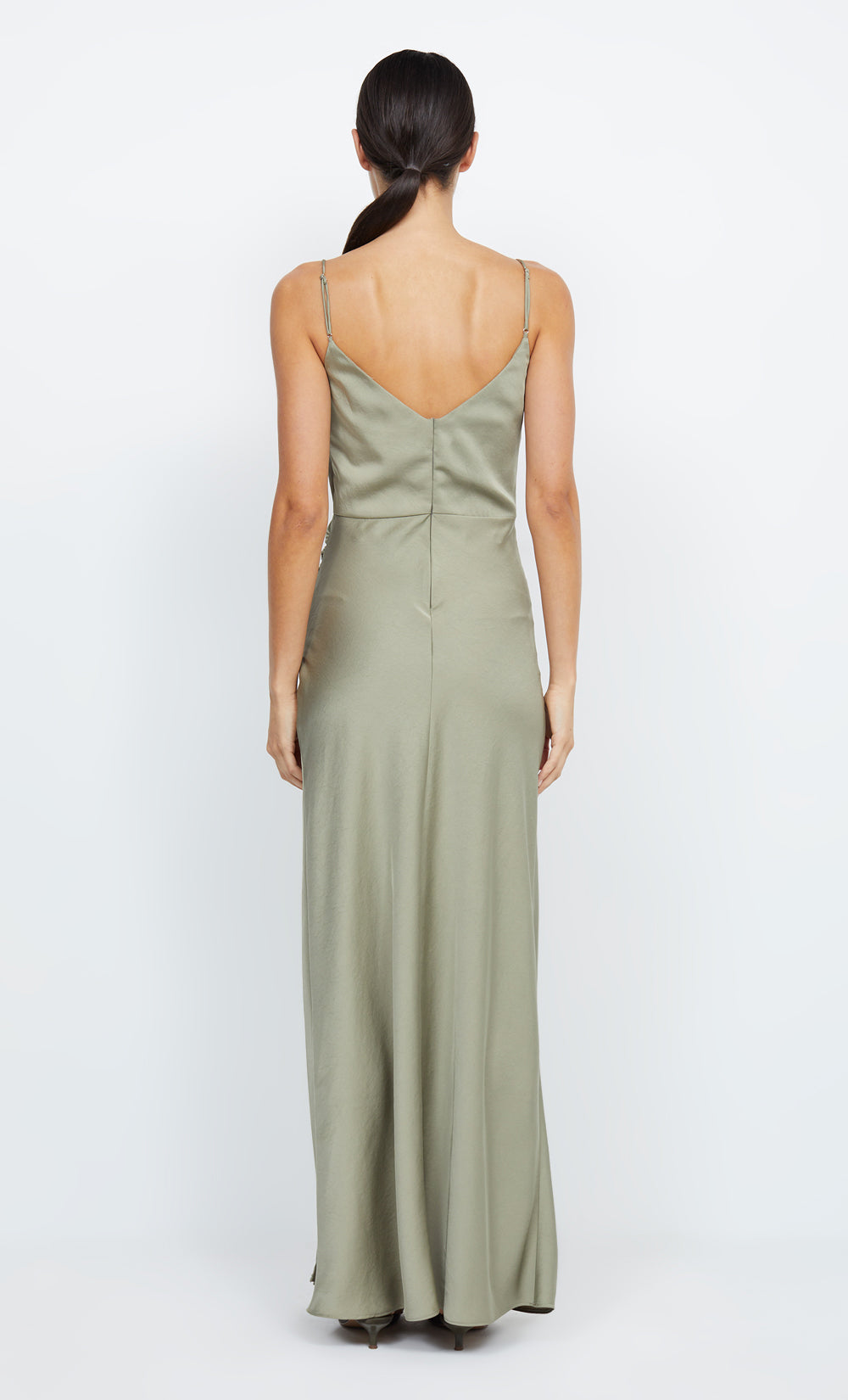 Eternity V Maxi Dress in Sage - BEC + BRIDGE BEC + BRIDGE US Eternity V Maxi Dress in Sage - BEC + BRIDGE BEC + BRIDGE US