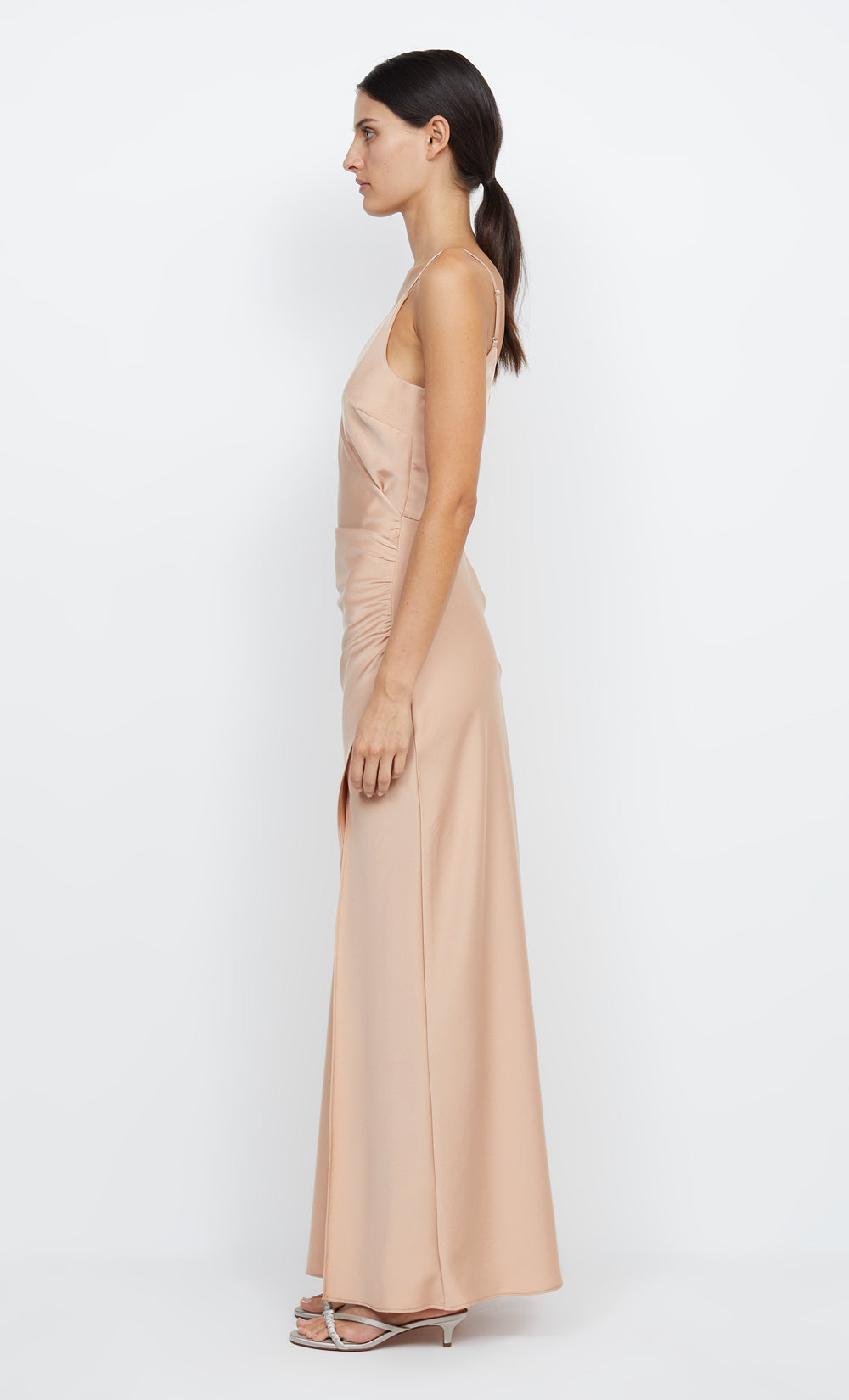 Eternity V Maxi Dress in Rose Gold - BEC + BRIDGE BEC + BRIDGE US Eternity V Maxi Dress in Rose Gold - BEC + BRIDGE BEC + BRIDGE US