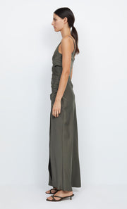 Eternity V Neck Bridesmaid Dress in Dark Willow by Bec + bridge