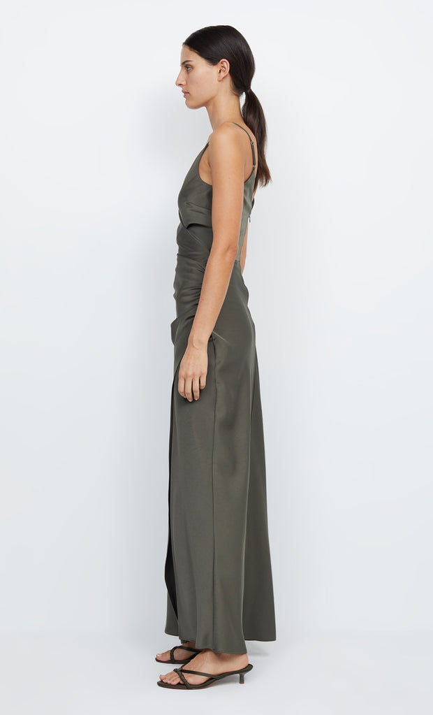 Eternity V Neck Bridesmaid Dress in Dark Willow by Bec + bridge