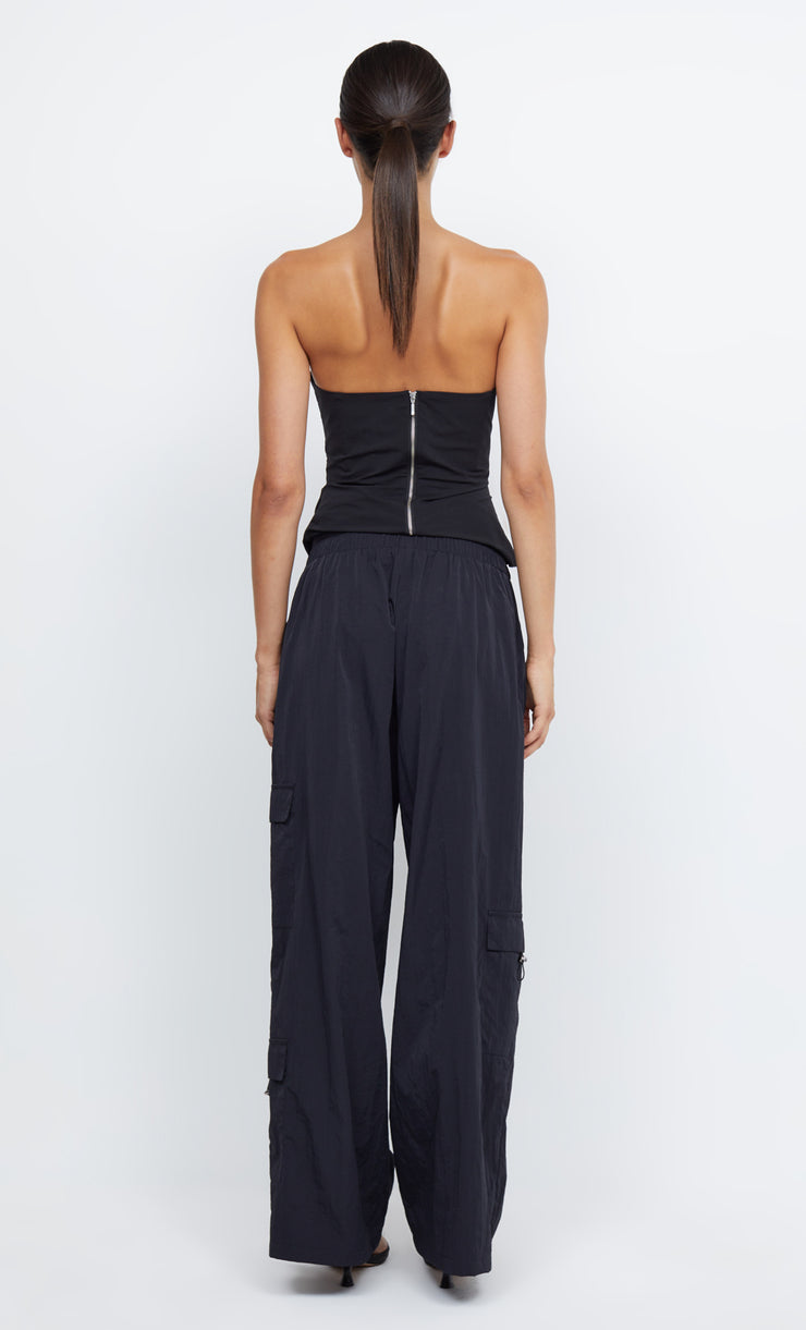 GAB DRAWCHORD PANT - BLACK