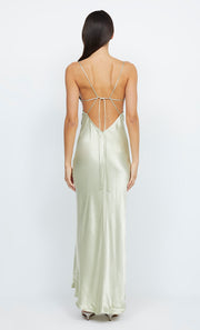 INDI STRAPPY MAXI DRESS - HONEYDEW