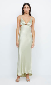INDI STRAPPY MAXI DRESS - HONEYDEW