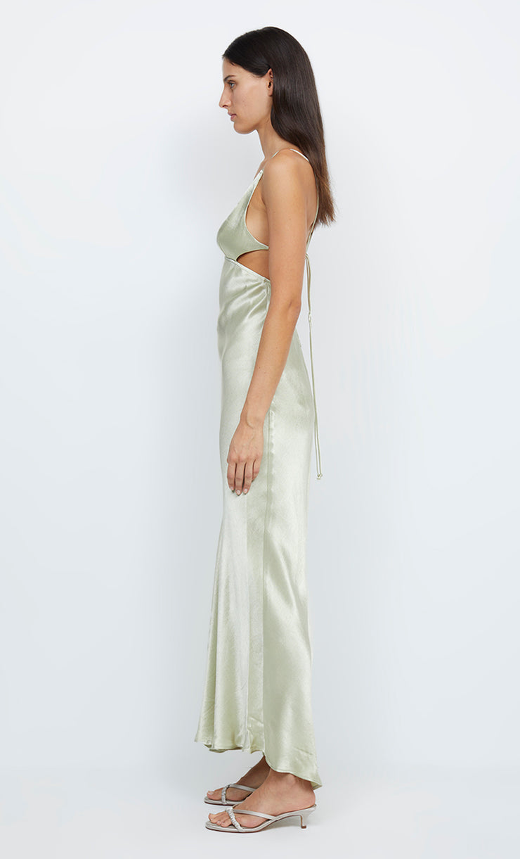 INDI STRAPPY MAXI DRESS - HONEYDEW