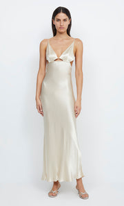 INDI STRAPPY MAXI DRESS - VANILLA CREAM
