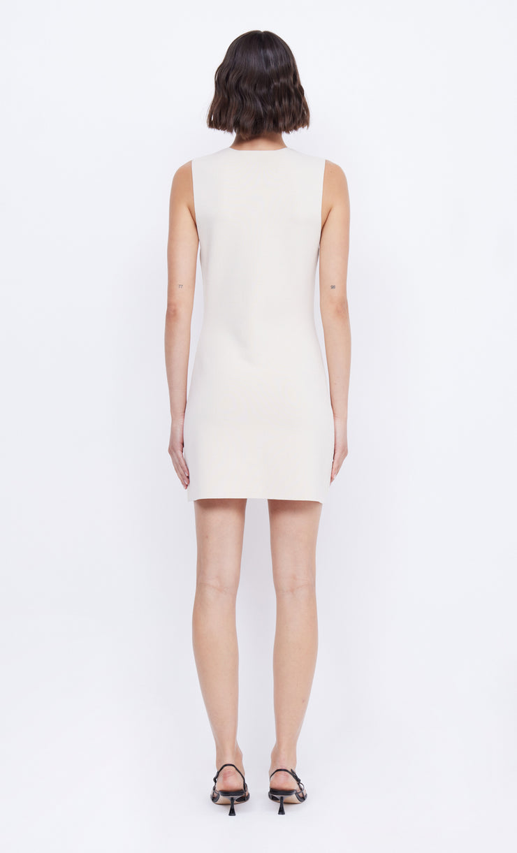 Ilora Knit Vest Mini Dress in Ivory by Bec + Bridge