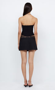 JEWEL MINI SKIRT - BLACK/BLACK