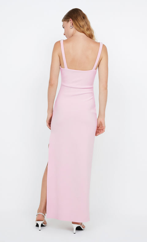 LEORA TUCK MAXI DRESS - ORCHID PINK
