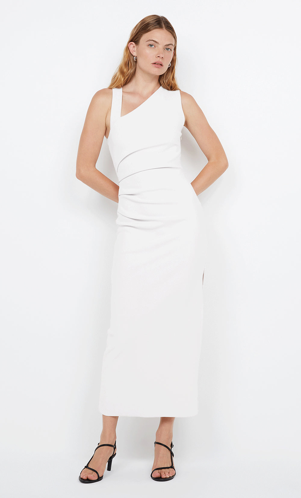 Letty Midi Dress in Ivory - BEC + BRIDGE BEC + BRIDGE US Letty Midi Dress in Ivory - BEC + BRIDGE BEC + BRIDGE US
