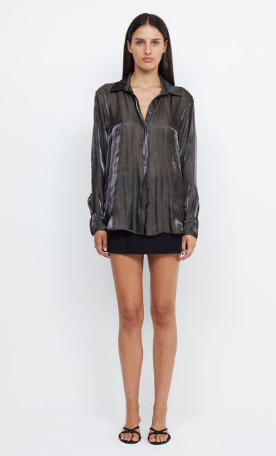 MONICA SHIRT - GRAPHITE