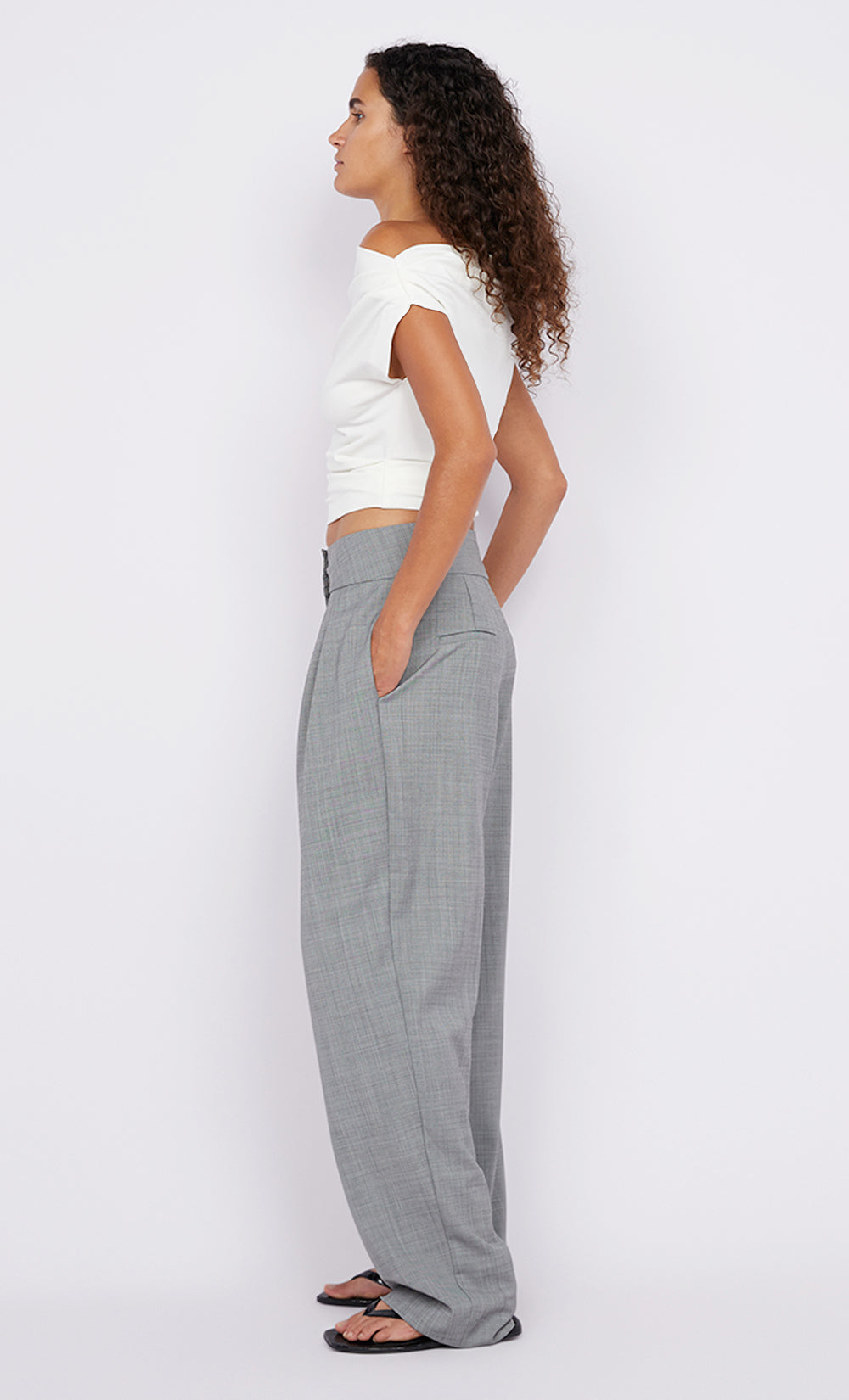 Monika Pant in Salt & Pepper - BEC + BRIDGE – BEC + BRIDGE US