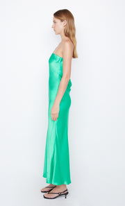 Bec and bridge gabrielle v dress emerald outlet
