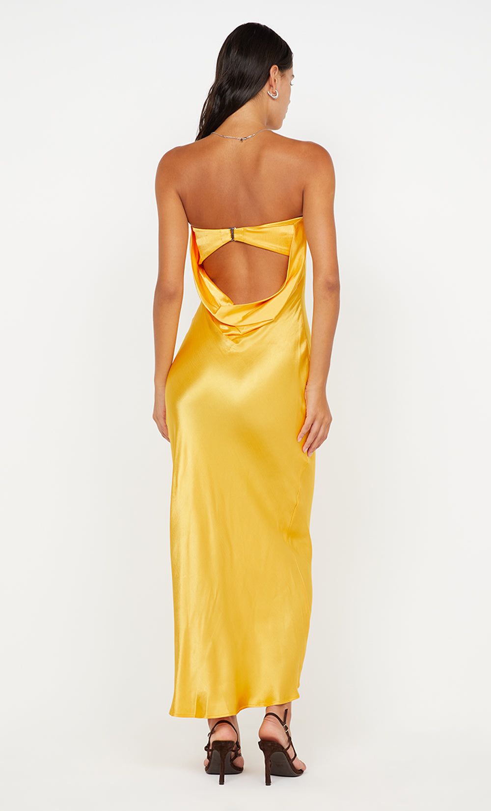 Moon Dance Strapless Dress in Mango - BEC + BRIDGE 8 Moon Dance Strapless Dress in Mango - BEC + BRIDGE 8