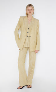 Neva Blazer in straw by Bec + Bridge